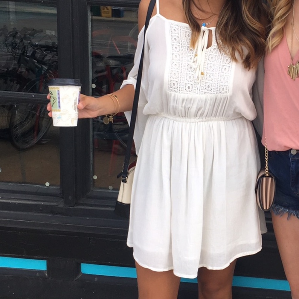 White summer dress